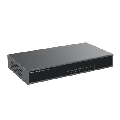 Gateway Analógico 4 FXO (Conectar Lineas Analógicas) / Puertos FXO y FXS / 3 Perfiles SIP / NAT / PoE / TR069 / Fax T.38 / 3 Vías Conferencia / AES / Failover SIP